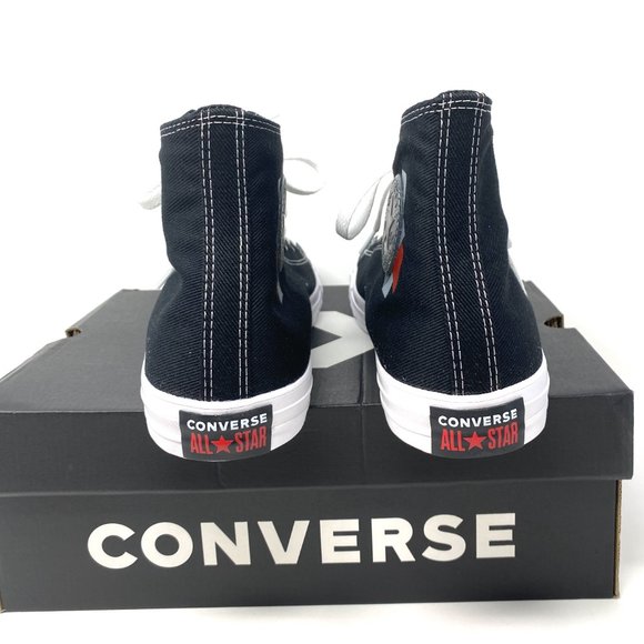 Converse Mens Size 165091C CTAS Space Racer Sport Black Canvas Hi Top Sneaker - Picture 5 of 11